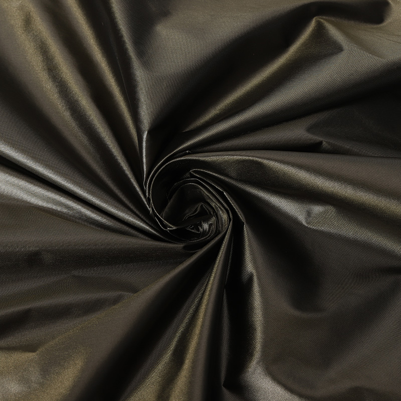 Round hole shiny calander black yarn nylon