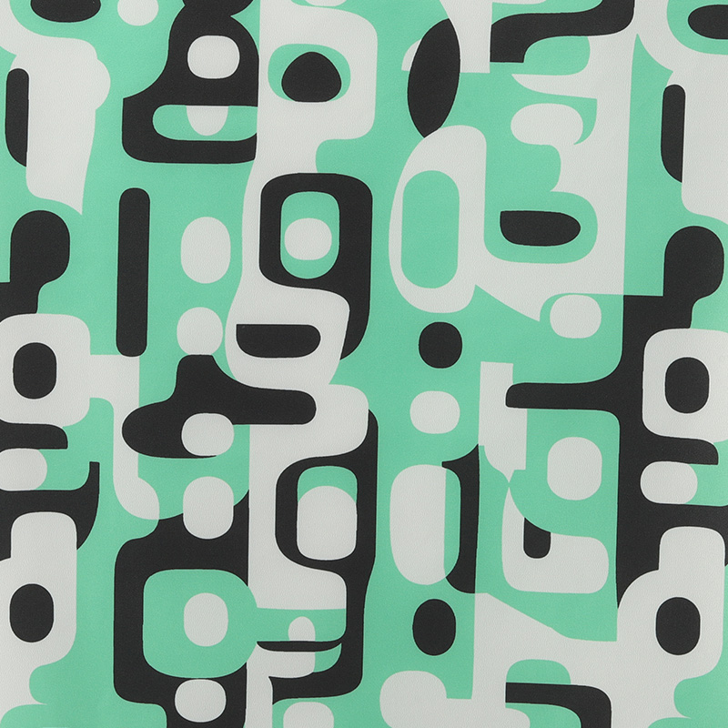 Printed coating & tpu fashion raincoat fabric