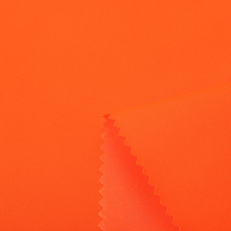 100D fluorescent orange spandex laminated aerogel film