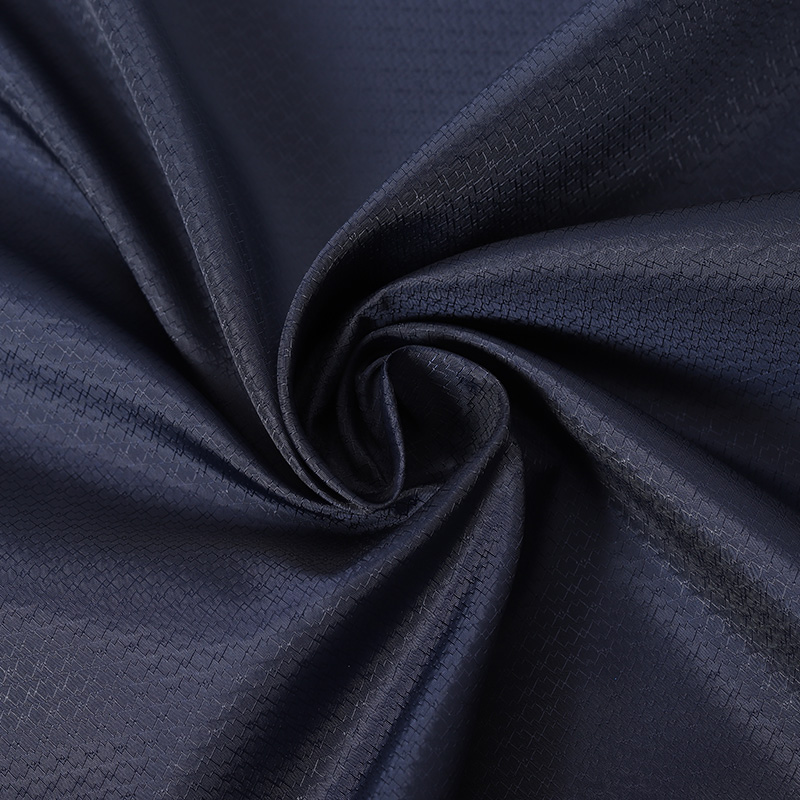 Jacquard polyester taffeta