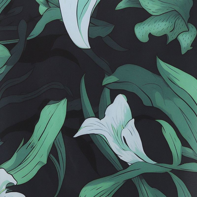 Printed coating & tpu fashion raincoat fabric