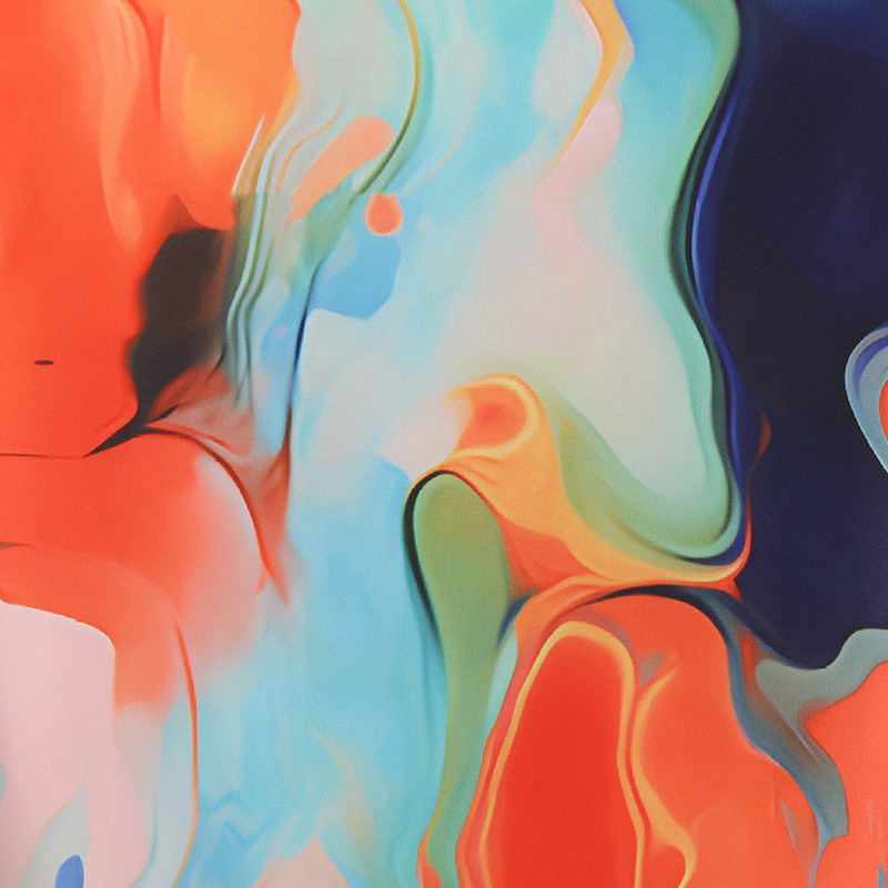 Printed coating & tpu fashion raincoat fabric