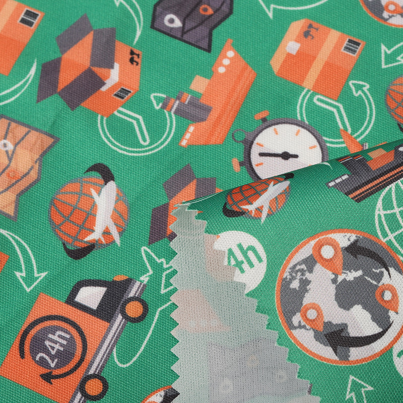 Knitted printing waterproof tpu fabric