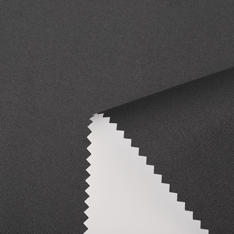 Twill pongee with PU coating