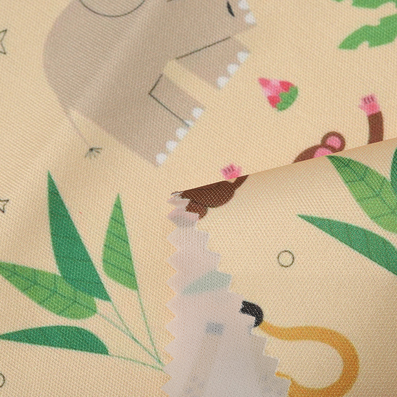 Knitted printing waterproof tpu fabric